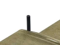 Divano letto 3 posti JERSLEV Tessuto Verde
