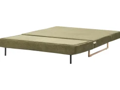 Divano letto 3 posti JERSLEV Tessuto Verde