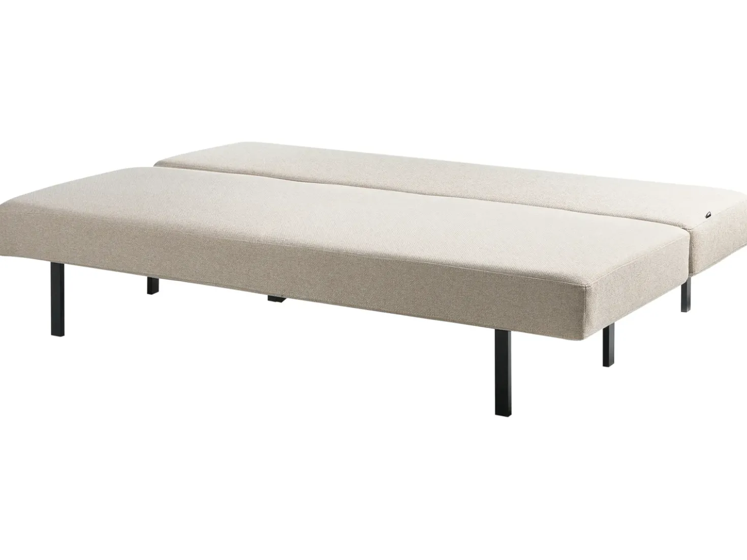 Divano letto 3 posti ROYKKA Tessuto Beige