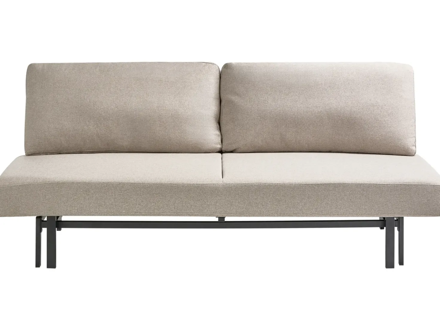 Divano letto 3 posti ROYKKA Tessuto Beige