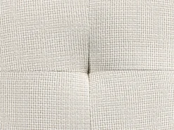 Clearance Beliani Divano letto 3 posti SIRO Tessuto Beige chiaro con contenitore Lato Sinistro Beige Marrone