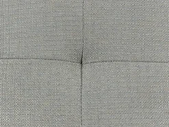 Clearance Beliani Divano letto 3 posti SIRO Tessuto Grigio con contenitore Lato Sinistro Marrone Grigio