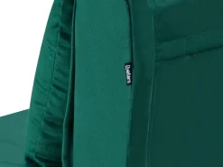 Divano letto 2 posti VESTFOLD Velluto Verde scuro