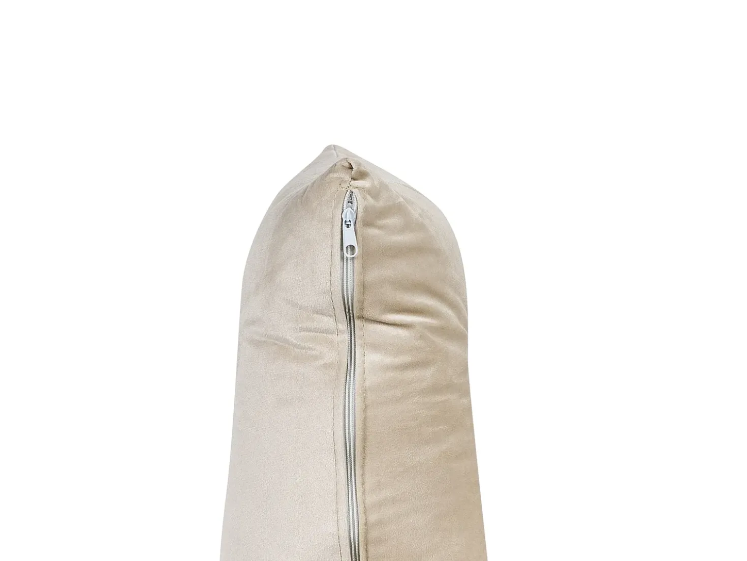 Divano letto 2 posti VESTFOLD Velluto Beige