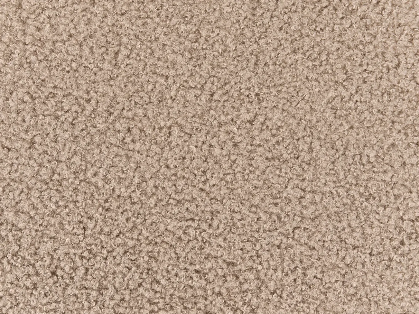 Divano letto 2 posti YORK Bouclé Beige sabbia