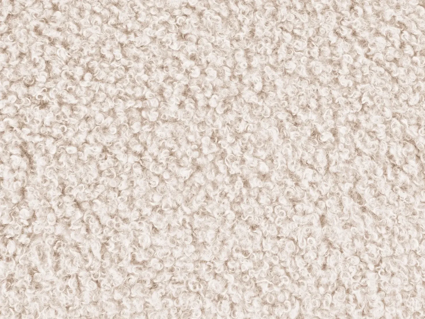Divano modulare a U NERBO Bouclé Beige