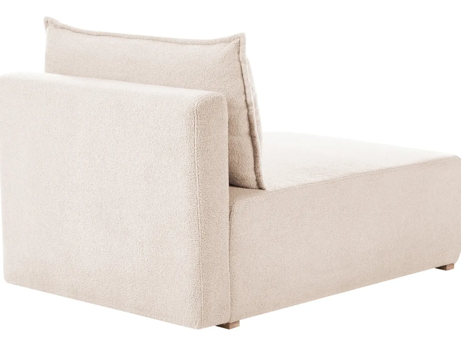Divano modulare a U NERBO Bouclé Beige