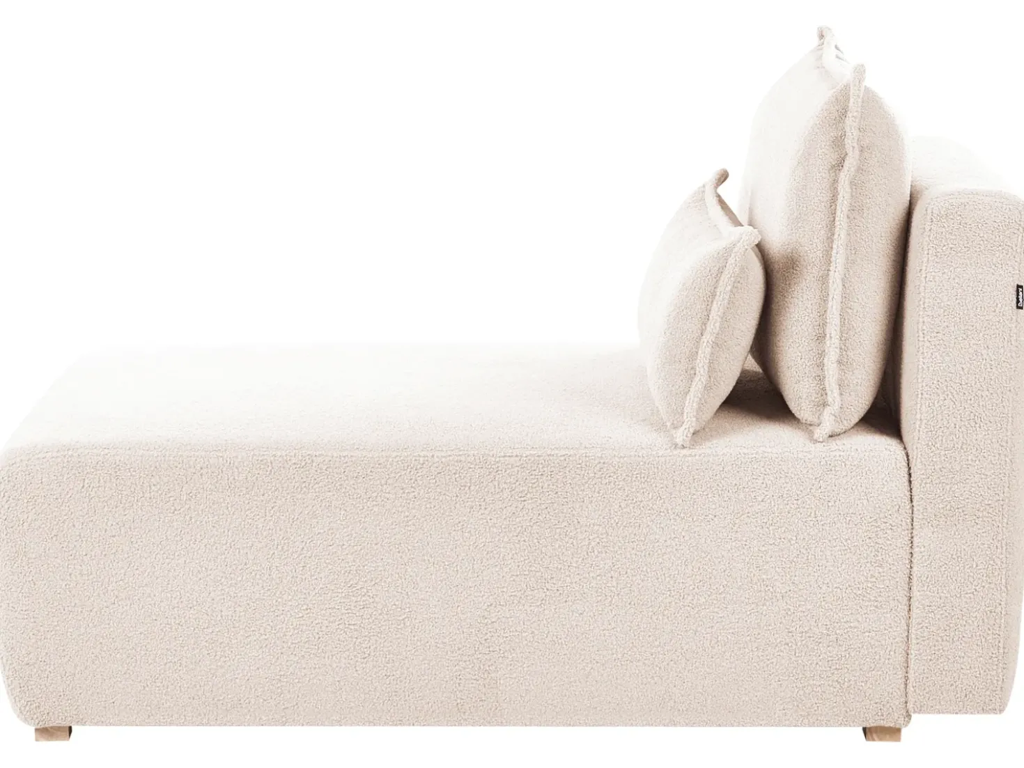 Divano modulare a U NERBO Bouclé Beige