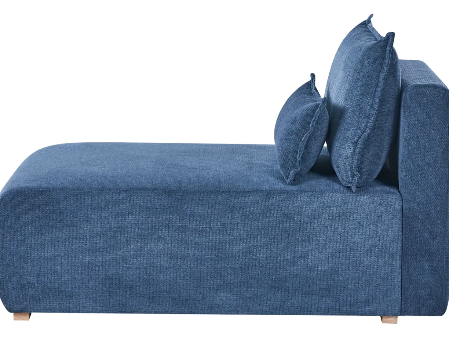 Divano modulare a U NERBO Tessuto Blu