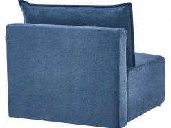Divano modulare a U NERBO Tessuto Blu