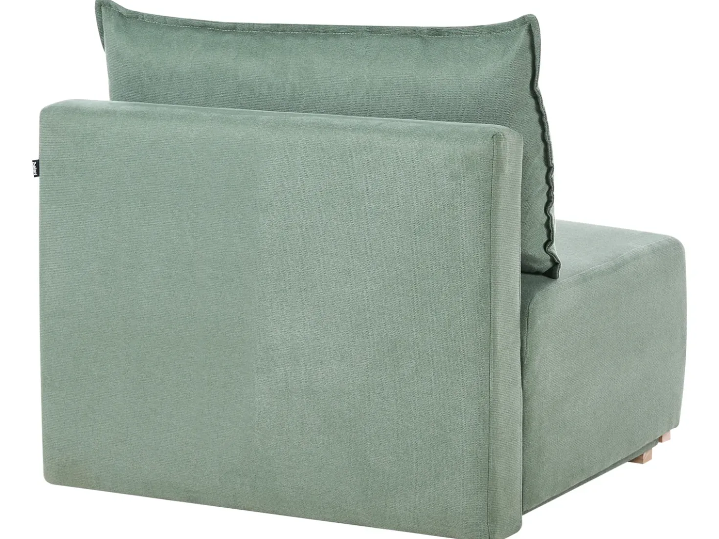 Divano modulare a U NERBO Tessuto Verde chiaro