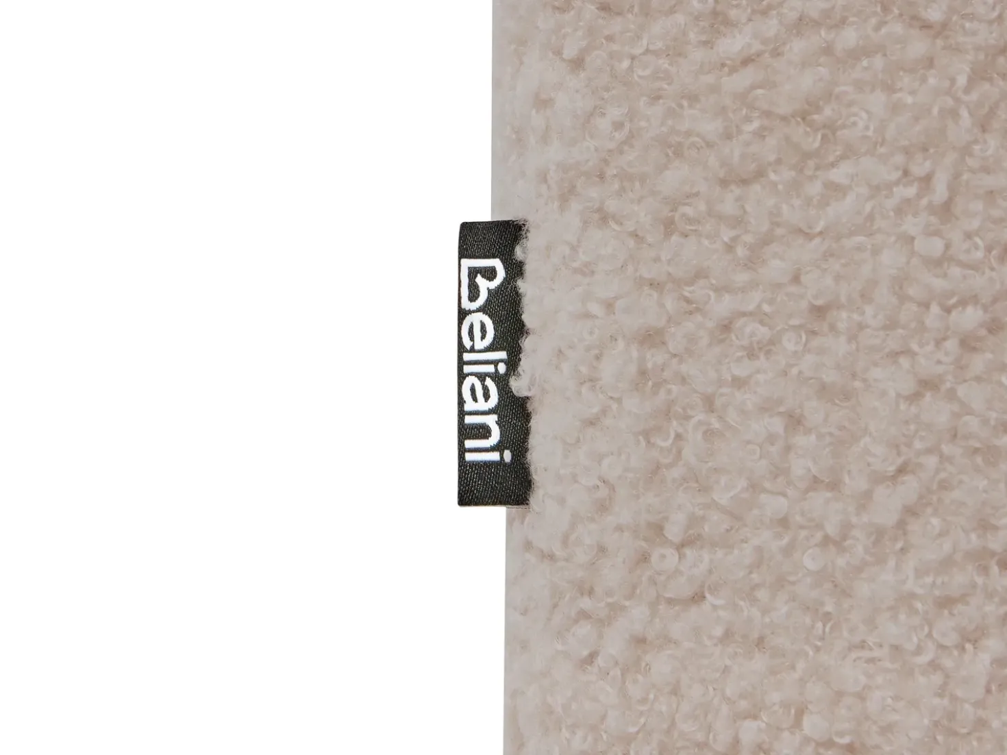 Divano modulare a U 8 posti KIVVIK Bouclé Beige