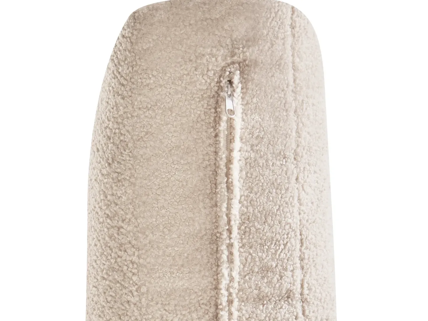 Divano modulare a U 8 posti MESNALI Bouclé Beige