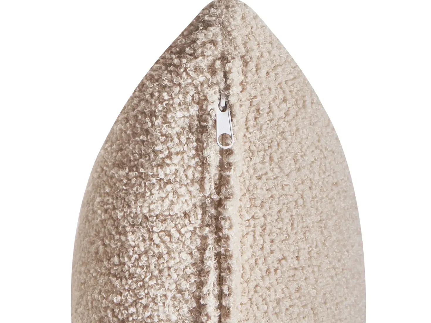 Divano modulare a U 8 posti MESNALI Bouclé Beige