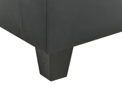 Divano modulare a U 5 posti UNSTAD Pelle sintetica Nero