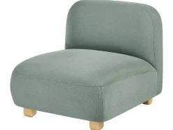 Divano modulare 3 posti AMLI Tessuto Verde chiaro