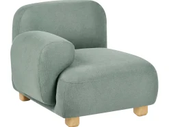 Divano modulare 3 posti AMLI Tessuto Verde chiaro