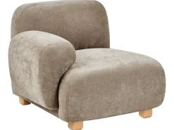 Divano modulare 2 posti AMLI Tessuto Beige