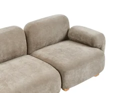 Divano modulare 2 posti AMLI Tessuto Beige