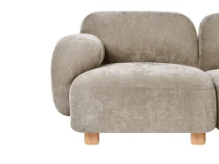 Divano modulare 2 posti AMLI Tessuto Beige