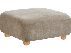 Divano modulare 2 posti AMLI Tessuto Beige con ottomana