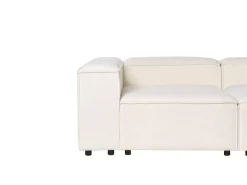 Divano modulare 3 posti ARDAL Bouclé Bianco sporco