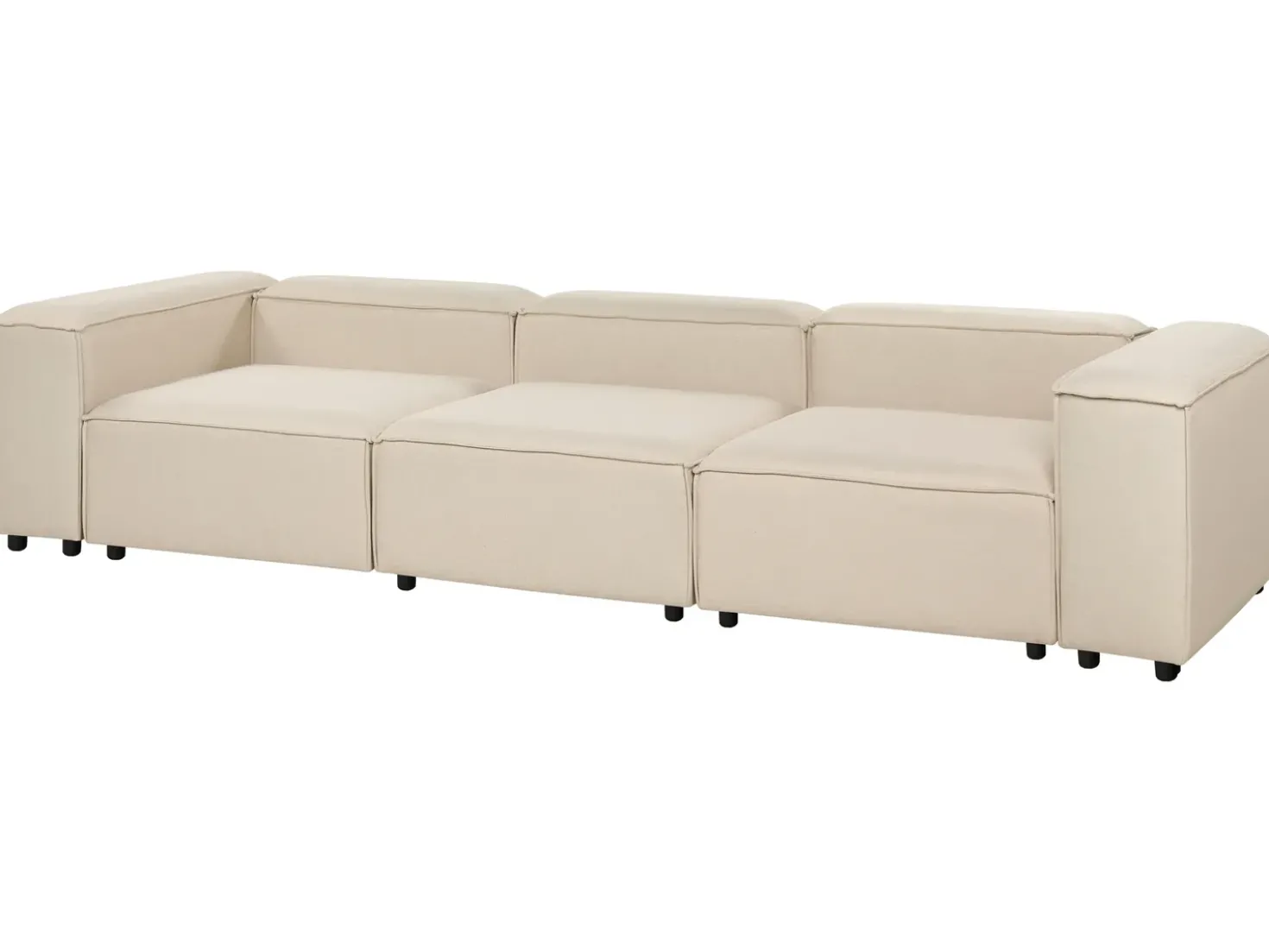 Divano modulare 3 posti ARDAL Tessuto Beige