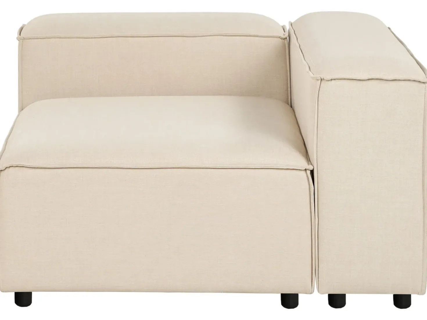 Divano modulare 3 posti ARDAL Tessuto Beige