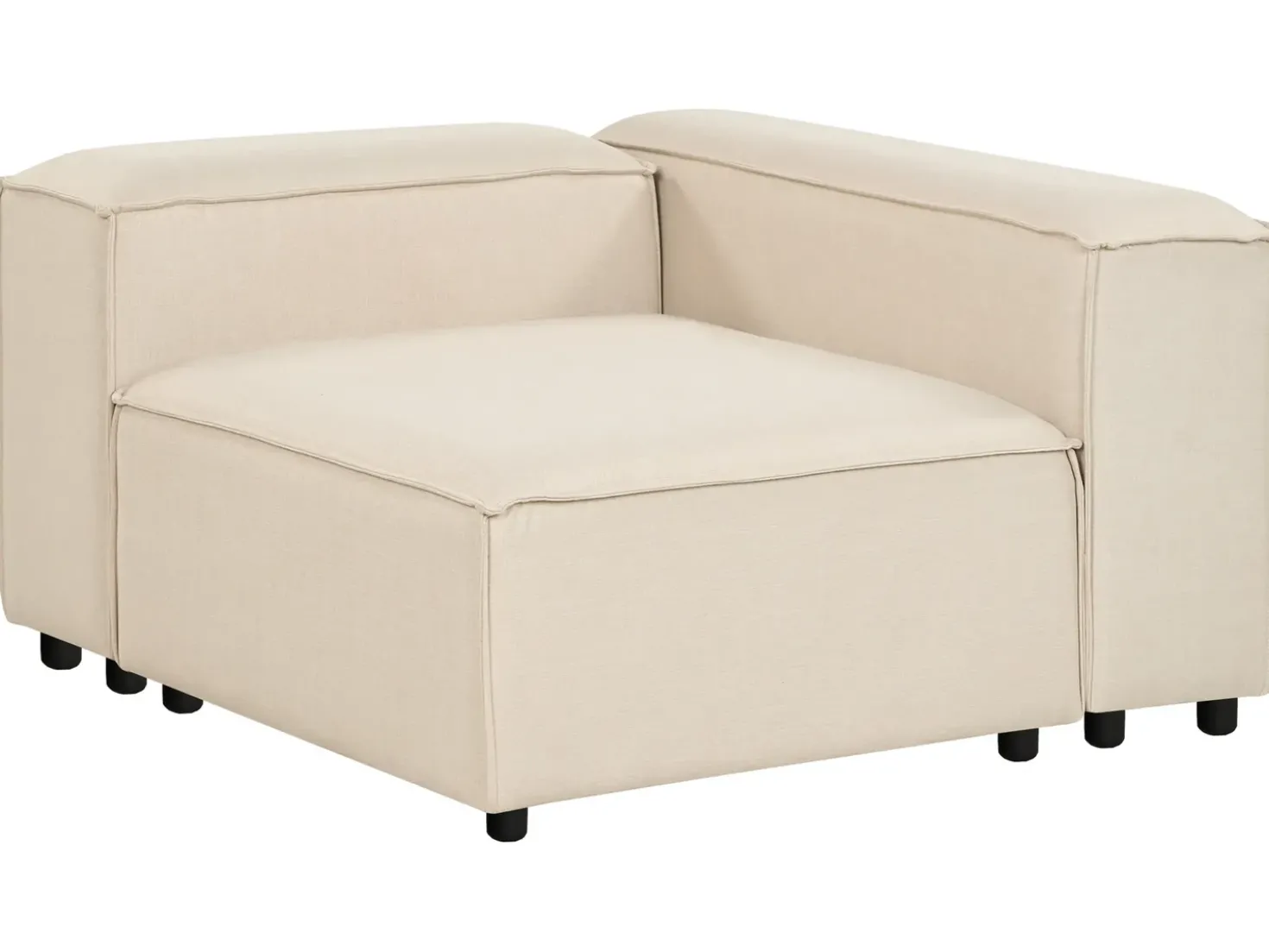 Divano modulare 3 posti ARDAL Tessuto Beige