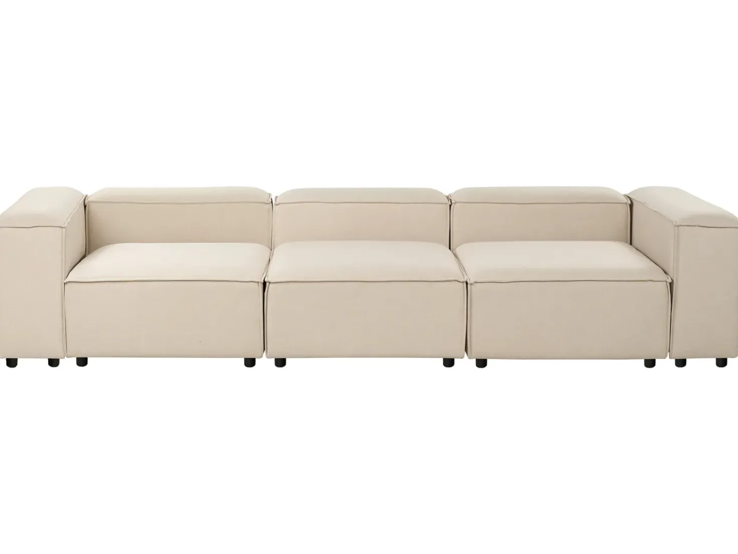 Divano modulare 3 posti ARDAL Tessuto Beige