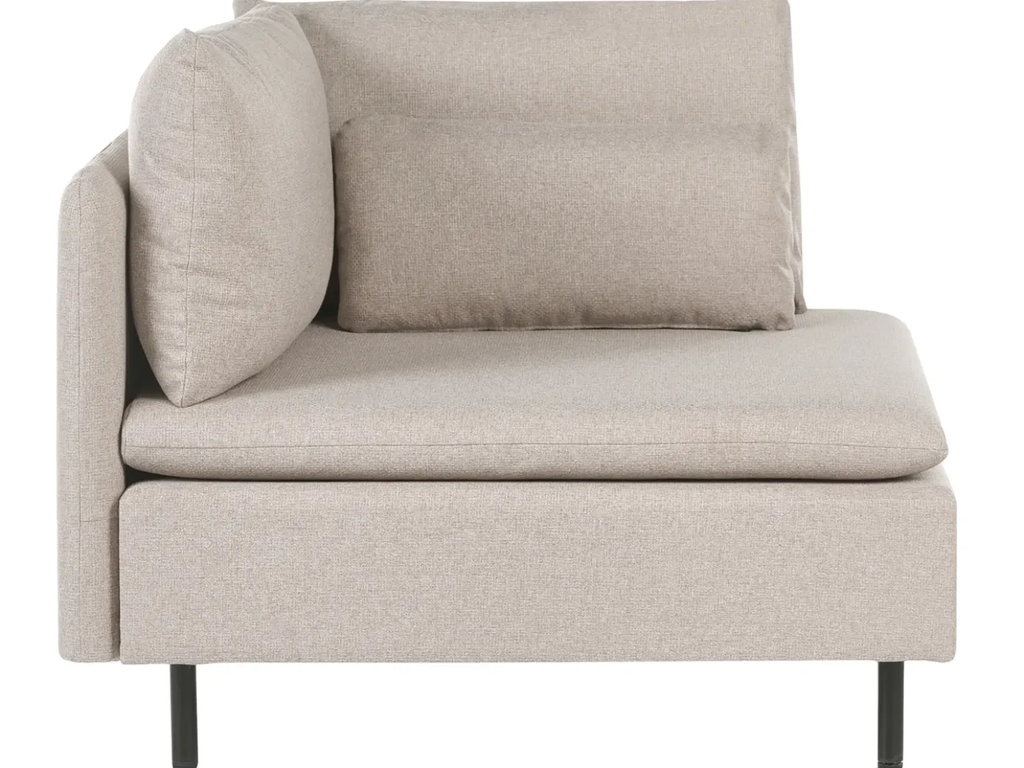 Divano modulare 3 posti EGERIS Tessuto Beige