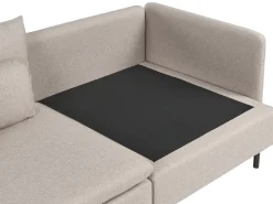 Divano modulare 3 posti EGERIS Tessuto Beige