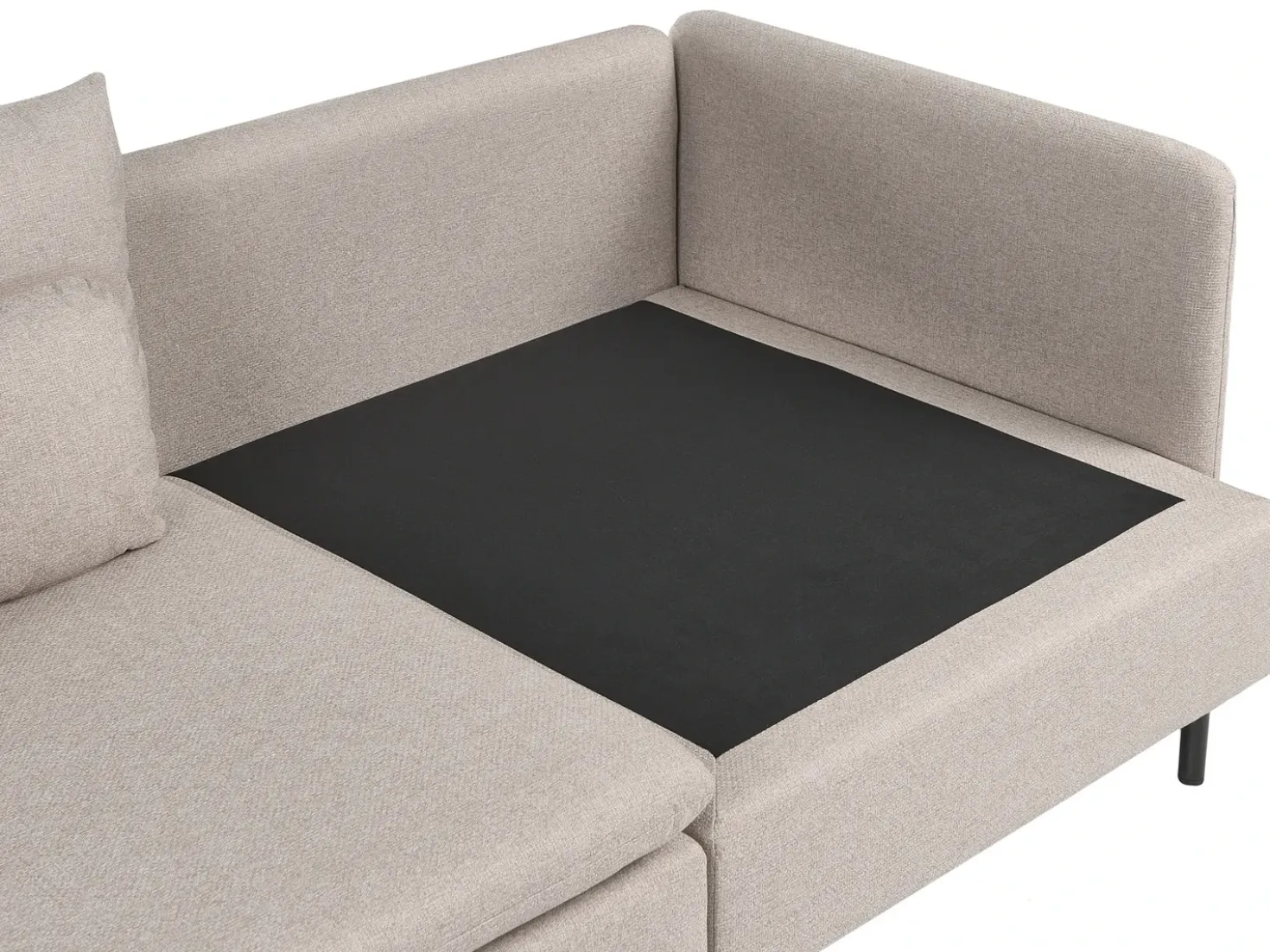 Divano modulare 3 posti EGERIS Tessuto Beige