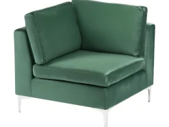 Divano modulare 2 posti EVJA Velluto Verde
