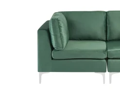 Divano modulare 2 posti EVJA Velluto Verde