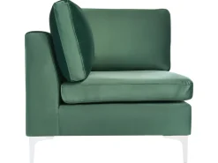 Divano modulare 3 posti EVJA Velluto Verde