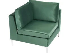 Divano modulare 3 posti EVJA Velluto Verde