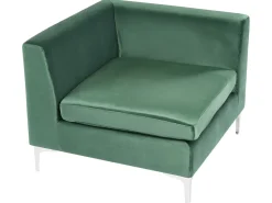 Divano modulare 3 posti EVJA Velluto Verde