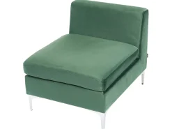 Divano modulare 3 posti EVJA Velluto Verde