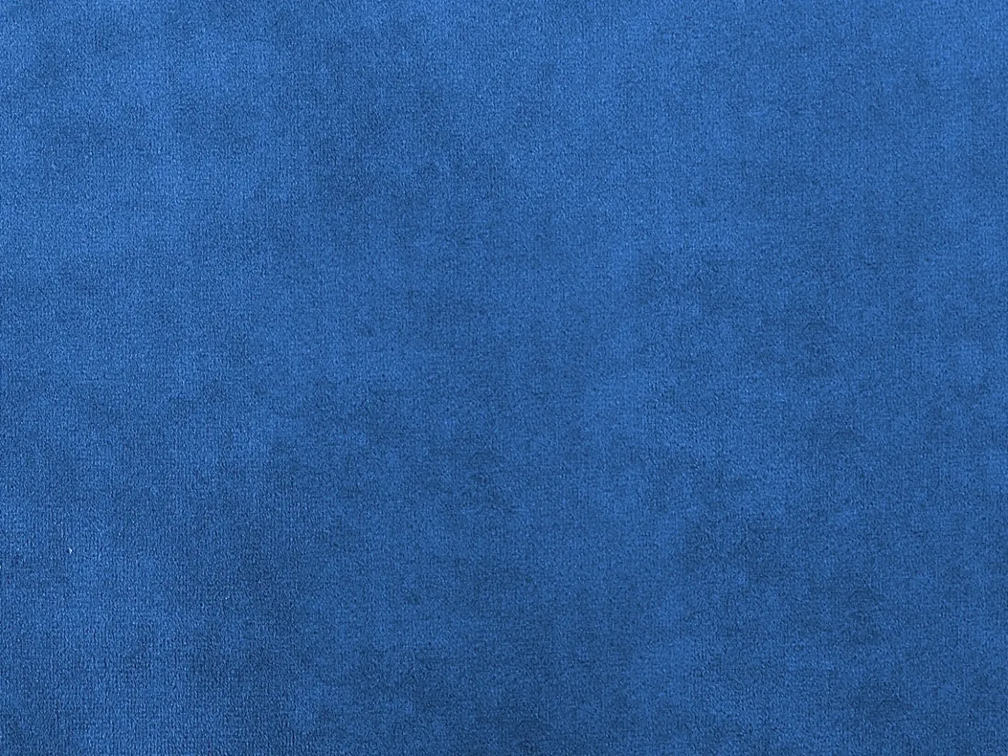 Divano modulare 3 posti EVJA Velluto Blu marino con ottomana