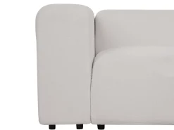 Divano modulare 2 posti FALSTERBO Bouclé Grigio chiaro