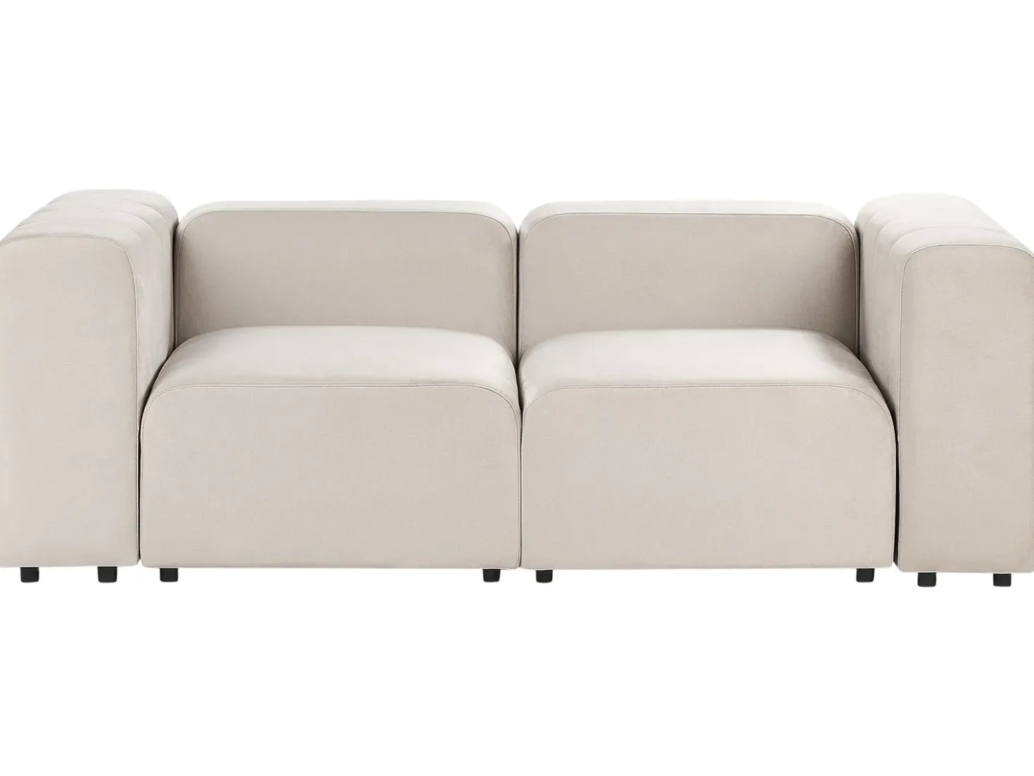 Divano modulare 2 posti FALSTERBO Velluto Beige