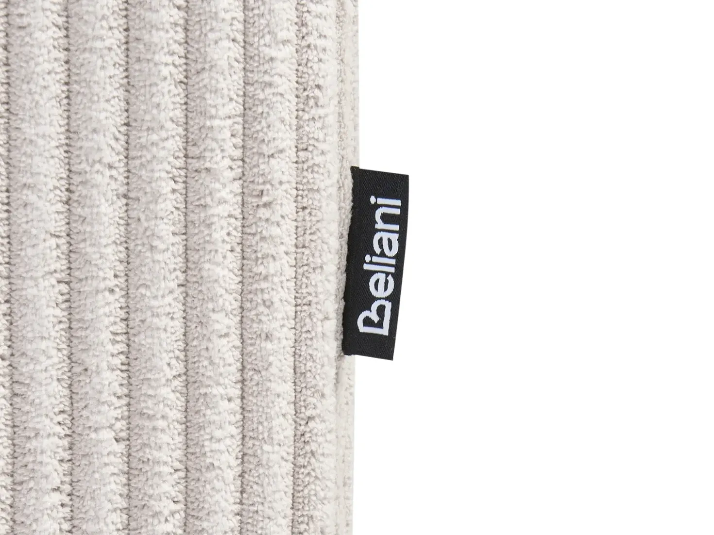 Divano modulare 3 posti LEMVIG Velluto a coste Beige