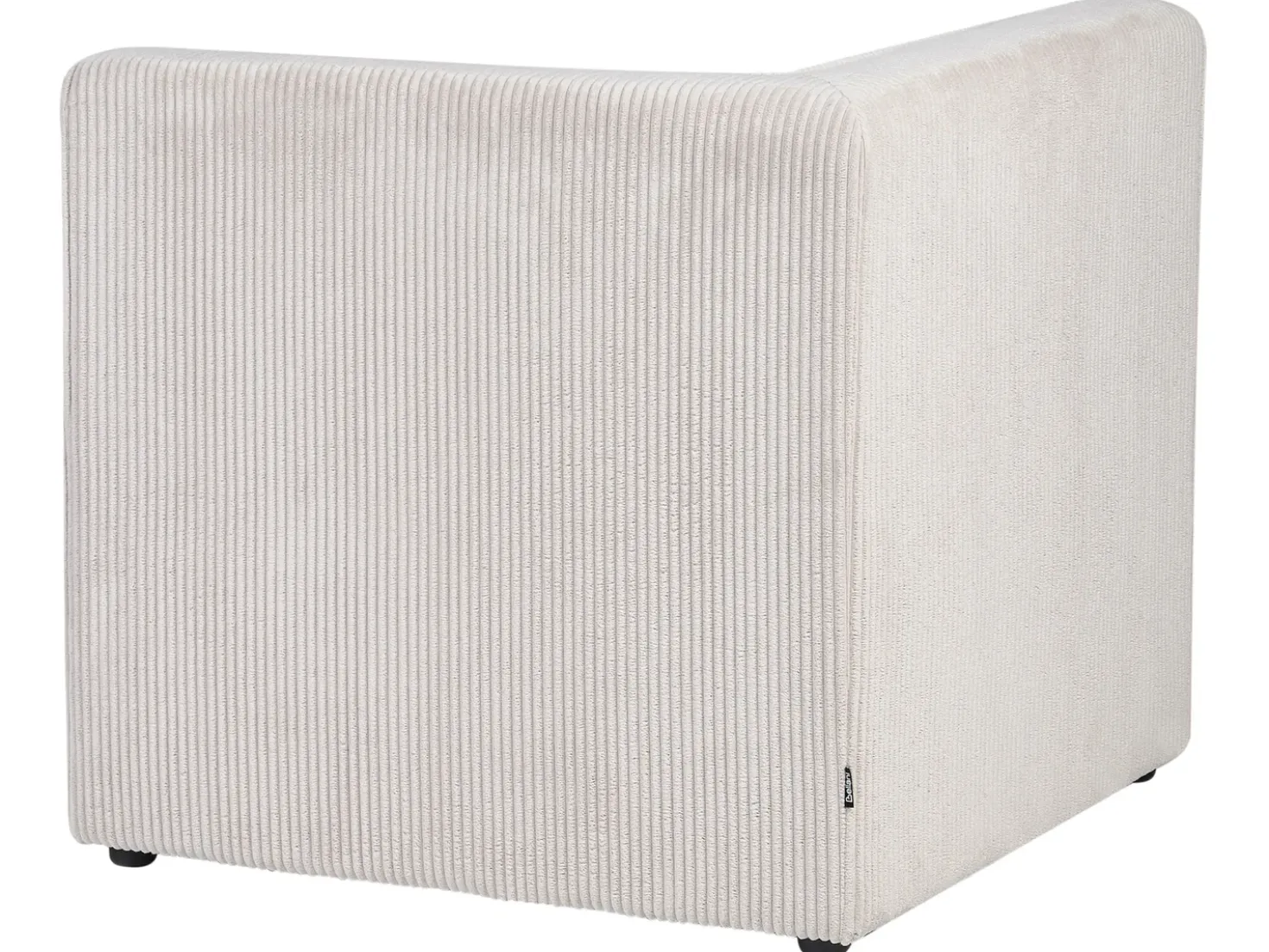 Divano modulare 3 posti LEMVIG Velluto a coste Beige