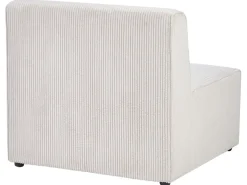 Divano modulare 3 posti LEMVIG Velluto a coste Beige