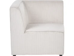 Divano modulare 3 posti LEMVIG Velluto a coste Beige