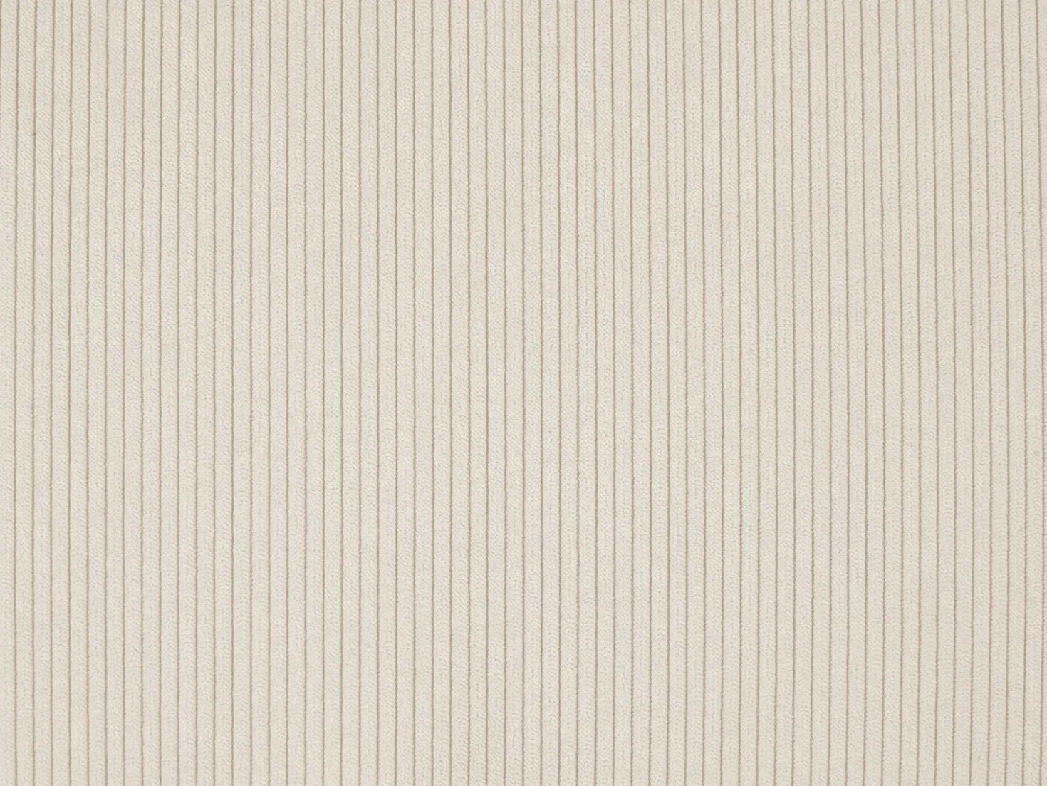 Divano modulare 2 posti LEMVIG Velluto a coste Beige chiaro
