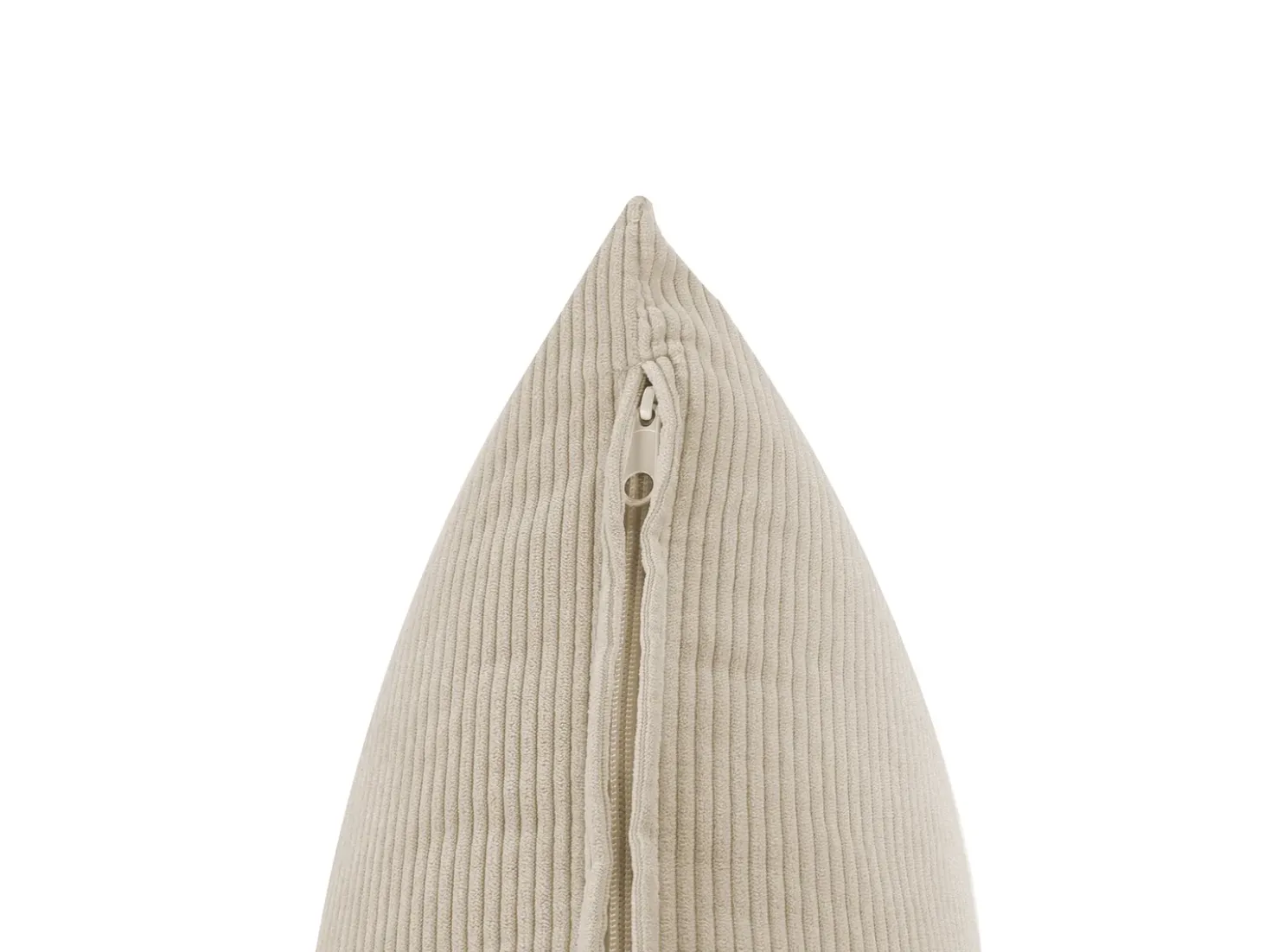 Divano modulare 2 posti LEMVIG Velluto a coste Beige chiaro