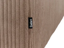 Divano modulare 2 posti LEMVIG Velluto a coste Beige sabbia