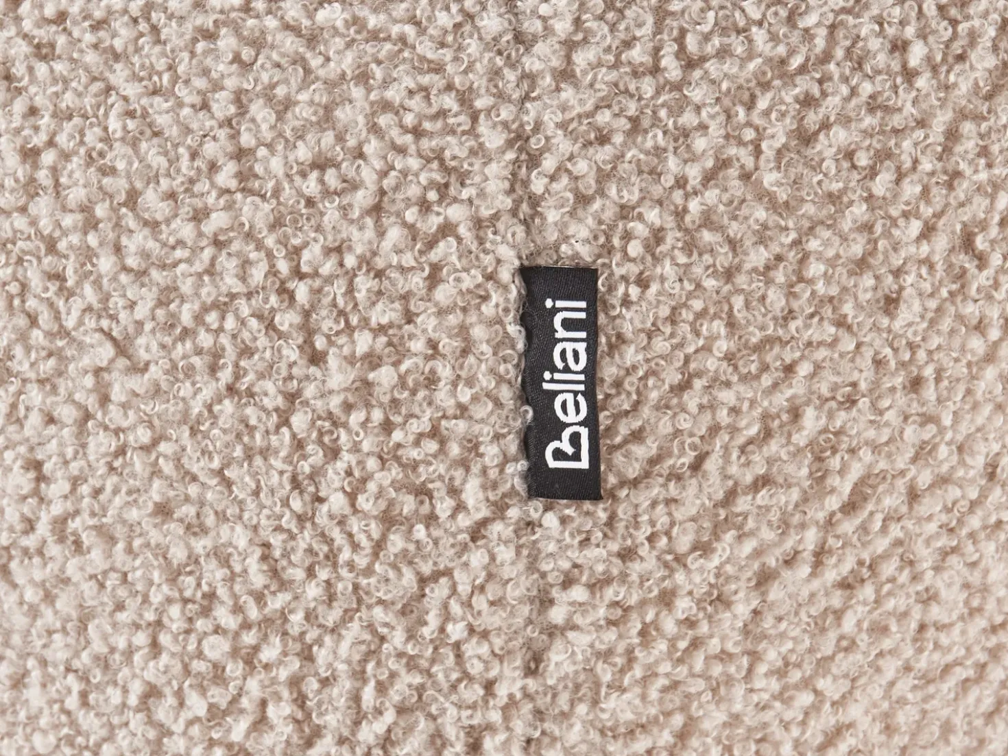 Divano modulare 2 posti MJALBI Bouclé Beige